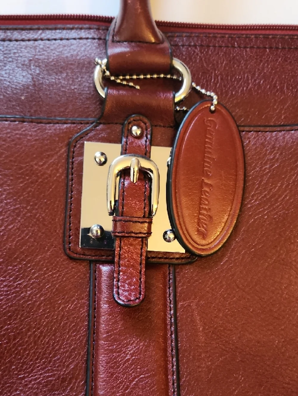 Wilsons Vintage Leather Computer Bag.